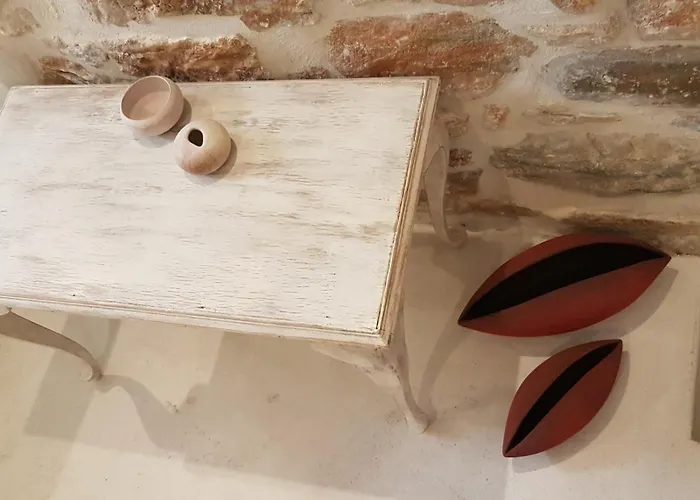 Prázdninový dům 1875 Panoramic Stone House Filótion